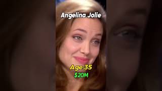 The evolution of Angelllina Jolie shorts evolution [upl. by Arlynne]