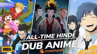 TOP 5 ALLTIME BEST HINDI DUBBED ANIME SERIES IN 2024 PART 2  LR REVIEW [upl. by Nitsu344]