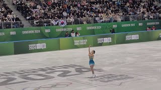 2024 Gangwon Youth Olympics Mao Shimada fancam [upl. by Jeff717]