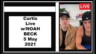 Curtis Live with Noah Beck [upl. by Ainig]