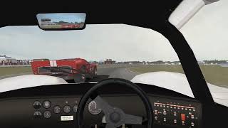 Driving the Chaparral 2F at the 1967 Daytona 24Hours WIP [upl. by Bunker]