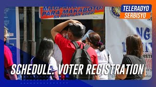 Voter registration starts on February 12  TeleRadyo Serbisyo [upl. by Ninel]