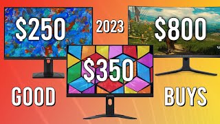 Best Monitors For Your Budget 150 to 1000 November 2023 Update [upl. by Atinaujnas187]