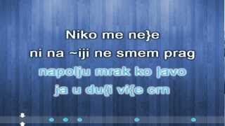 Dzej  Gde cu sad moja ruzo karaoke [upl. by Granniah290]