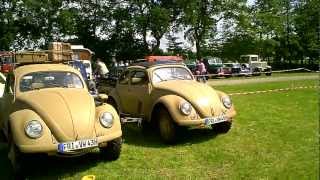 1940 s VW Beetle ex army Sahara 4x4 WW 2 Bockhorn Oldtimer Markt 2012 [upl. by Felecia]