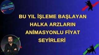 BU YIL İŞLEME BAŞLAYAN HALKA ARZLARIN ANİMASYONLU FİYAT SEYİRLERİ [upl. by High374]