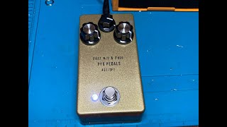 Fuzz Without a Face No 100 ASX12D  SFT308 Germanium Fuzz face by PFG [upl. by Lrad885]