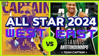 NBA ALLSTAR 2024WEST AND EAST ALL STAR EMBIID AND RANDLE OUT [upl. by Ennylhsa]