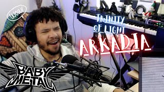 Rainey Nitez Reacts to BABYMETAL  ARKADIA Trinity of Light [upl. by Quackenbush778]