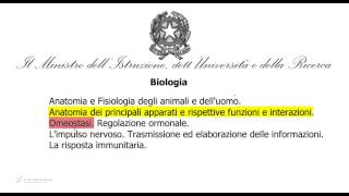 5 Anatomia e Fisiologia per i test di ammissione [upl. by Goulet]