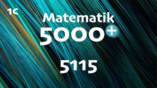 Matematik 5000 1c 5115 matte 1c [upl. by Ahselef]