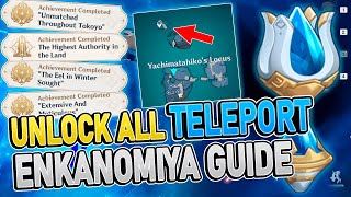 Unlock All Teleport ENKANOMIYA amp Complete World Quest quot Erebos Secret quot  Genshin Impact 24 [upl. by Caravette373]