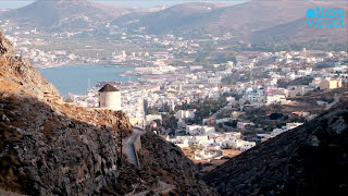 Syros Greece Ermoupoli  Ερμούπολη Σύρος  AtlasVisual [upl. by Domash]