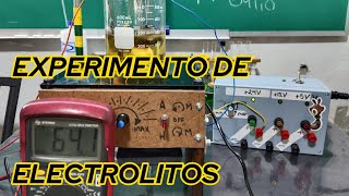 ELECTROLITOS FUERTES Y DEBILES1 quimica ciencia edutuber aprendizaje electricidad [upl. by Cutcliffe236]