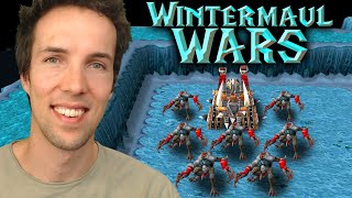 Trying WINTERMAUL WARS for the first time  WC3 [upl. by Leilamag33]