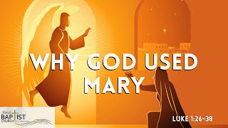 Why God Used Mary  Luke 12638  Pastor Tony Finney [upl. by Airekat716]