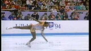 Surya Bonaly FRA  1994 Lillehammer Figure Skating Ladies Technical Program [upl. by Genvieve428]