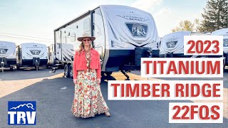 New 2023 Outdoors RV Timber Ridge 22FQS Titanium Series Four Season Luxury Trailer [upl. by Nolaj765]