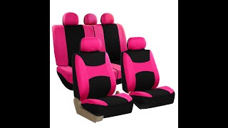 Light and Breezy Cloth Car Seat Covers for Sedan and SUV FH Group® [upl. by Aseyt]