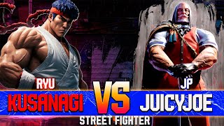 SF6 ▰ KUSANAGI RYU vs JUICYJOE JP ▰ High Level Gameplay streetfighter6 [upl. by Maurili]