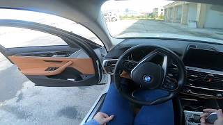 Bmw 520i 2018  Bmw 520i yakıt tüketimi  520i inceleme  G30  bmw 5 review  POV [upl. by Sekoorb]