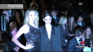 KATE UPTON at PRONOVIAS Front Row Barcelona Bridal Fashion Week 17  Fashion Channel [upl. by Nadirehs]