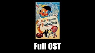 Pinocchio 1940  Full Official Soundtrack Rev 1 [upl. by Eignav]