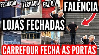 faz o L — CARREFOUR FECHA AS PORTAS React [upl. by Noiz]