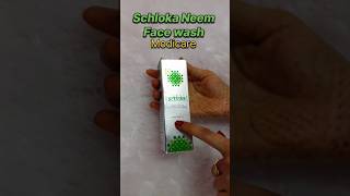 Schloka Neem Face Wash  Normal to oily skin modicare review facewash skincare shorts [upl. by Solracesoj464]