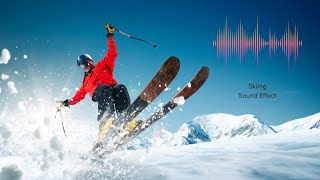 Skiing  Sound Effect [upl. by Arehsat]