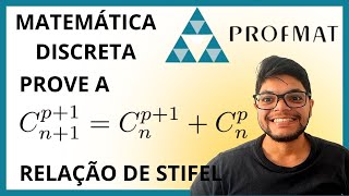 Prove a Relação de Stifel  Demonstração da relação de Stifel Profmat Matemática Discreta [upl. by Renata]