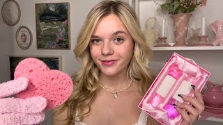 ASMR 1h Pink Tingly Triggers 💗🌸💕🎀 [upl. by Nacnud910]