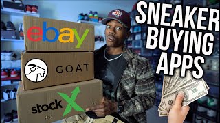 I Tried STOCK X vs EBAY vs GOAT  Which Is The BEST Sneaker Buying APP In 2023 [upl. by Yolanda]