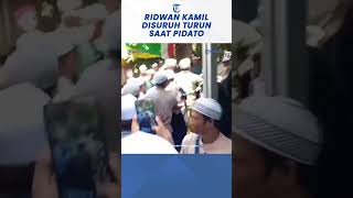 Momen Ridwan Kamil Diusir Saat Pidato Haul Mbah Priok Jemaah Teriakkan Nama Anies [upl. by Virgina464]