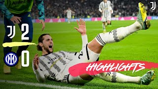 WHAT A GAME 😍🔥 DERBY D’ITALIA WINNERS  JUVENTUS 20 INTER [upl. by Cannice]