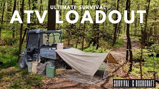 Survival Ready ATV The Full Loadout of Equipment including Anker Solix C300DC [upl. by Namhcan531]