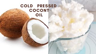 Diy Organic ColdPressed Unrefined Coconut Oil Natural Hair  Skin amp Cooking Oil coconut [upl. by Arhoz]