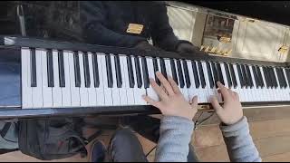 star wars imperial march piano par etienne gare saint Lazare 2024 [upl. by Etiam]