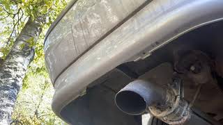 MercedesBenz W202 C180 muffler delete sound [upl. by Bish]