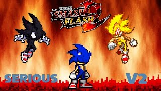 SSF2 Mods Serious Sonic V2 [upl. by Kinney190]