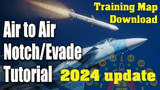 DCS World 2024 Update to Air to Air Missile guide aim120 Sd10 F15 Eagle [upl. by Anaujd]