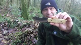 Brisafi Nessmuk 125  Bushcraft amp camp knife 20182019 [upl. by Naened658]