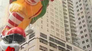 NY Thanksgiving Parade a Floating Spectacle [upl. by Simmons]