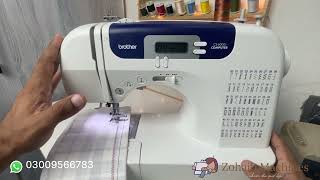 Brother cs6000i sewing machine tutorial video [upl. by Gausman]