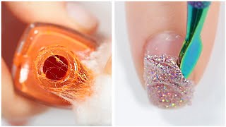 NAIL HACKS EVERYONE SHOULD KNOW  Nail Art Hack Compilation [upl. by Hnim]