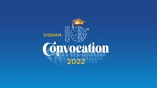 Vignans University 10th Convocation Promo  2022 [upl. by Enelear293]