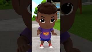 Police help A stranger is following me  Rosoomelody Song nurseryrhymes kidssong shorts [upl. by Asiuqram]