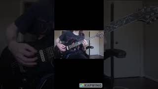 Sloppier Than Usual Metal Guitar shorts  Full video on my channel [upl. by Erv525]