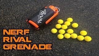 EXPLODING NERF RIVAL GRENADE MOD  Walcom S7 [upl. by Inaboy]