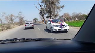 mehran vs wagonR racing small highway [upl. by Dusa]